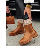 Dámské camel kotníkové boty MONDERICO ZY0512 Velikost: 36