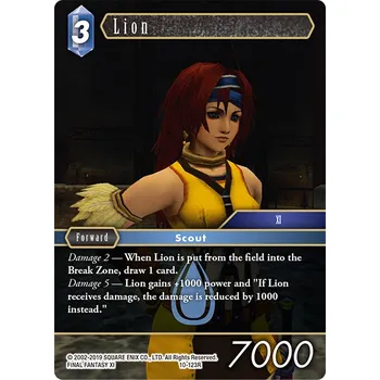 Sběratelská karetní hra Lion 10-123R - Opus X Typ karty: Standard