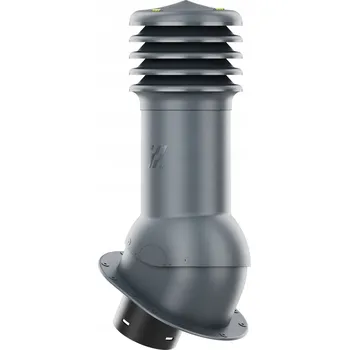 Vrták Větrací komín Krono-Plast ⌀ 125 mm pro plechovou střešní krytinu