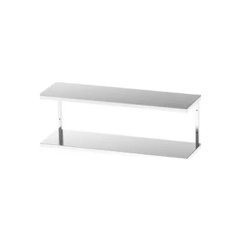 police Nástěnná police dvoupatrová 300mm , rozměr 1600x300x350mm