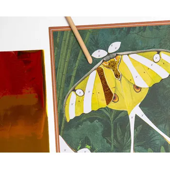 kreativní sada MOULIN ROTY Kreativní sada s foliemi Zvířata