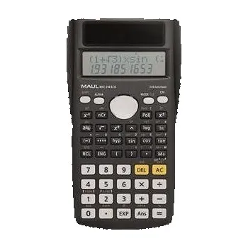 Kalkulačka Kalkulačka "MSC 240 Eco", černá, vědecká, 240 funkcí, MAUL 72705