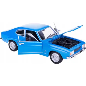 autíčko WELLY 1969 FORD CAPRI MODRÝ 1:24 NOVÝ KOVOVÝ MODEL 24069