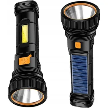 Svítilna Solární svítilna LED Powerbanka - 3 režimy - Kemping / Přežití