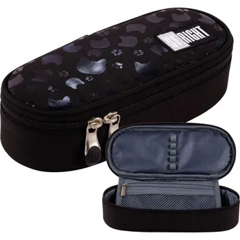 Penál Penál - Penál etue vyztužené s vnitřní klopou PC1 BLACK CATS ST.RIGHT