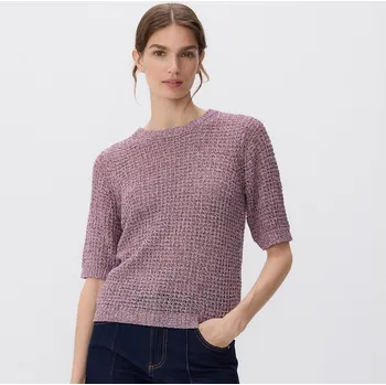 Dámský svetr Reserved - Svetr s krátkým rukávem - tmavě fialová - VL379-49M - VL379-49M-L