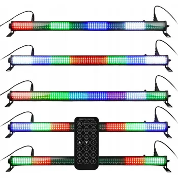 Bezpečnostní kamera LED osvětlovací lišta RGB dekorace světlem wall washer 240 LED 240/8