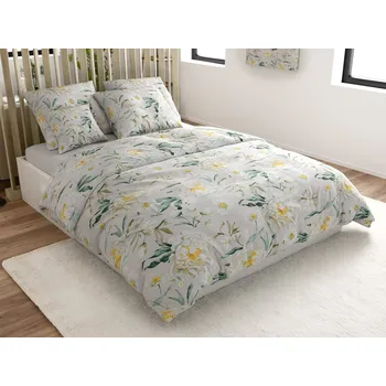 Povlečení Povlečení z mikrovlákna ELYSIA, světle šedé Rozměr povlečení: 70 x 80 cm | 140 x 200 cm