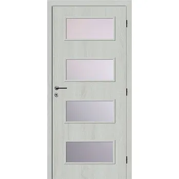 Interiérové dveře SOLODOOR Dveře Novus 17 andorra white solo struktur, 90P