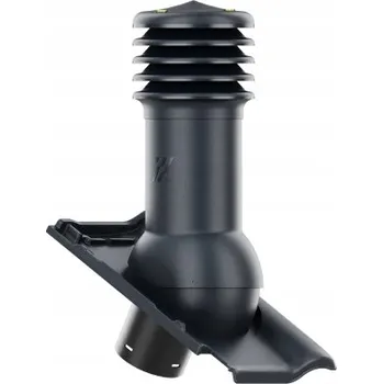 Vrták Větrací komín Ø150 HiVent, taška ROBEN PIEMONT ANTRACIT