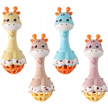 Senzorická chrastítko žirafa LandToys LT404