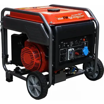 Elektrocentrála Benzínová elektrocentrála / generátor jednofázový přenosný KrafTWele 9800 W
