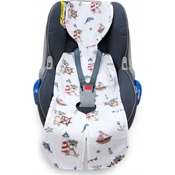 Vložka do autosedačky Kerstin 0-25 kg, černá barva