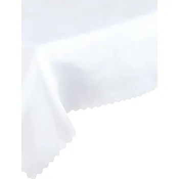 ubrus Ubrus ODOLNÝ SKVRNÁM 140x220 sváteční BÍLÝ oboustranný