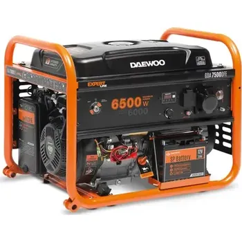 Elektrocentrála Daewoo GDA7500DFE Benzínová elektrocentrála (GDA7500DFE)
