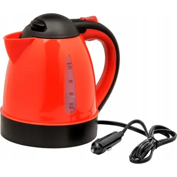 Rychlovarná konvice 12V/24V 130W/250W 1litrová rychlovarná konvice do auta
