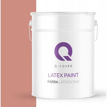 barva na zeď BARVA LATEXOVÁ PRO INTERIÉRY STĚN STROPŮ ODOLNÁ BARVA LOSOSOVÁ H5533 10L