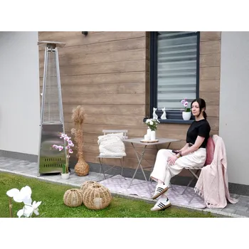 Zahradní sestava GEKO Sada zahradního nábytku - šedá 62286 GOM5165