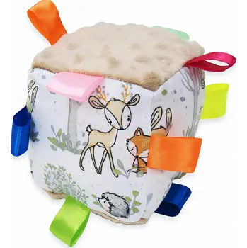 Hračka pro nejmenší SENZORICKÁ KOSTKA S ETIKETAMI HRAČKA PRO DĚTI Kerstin