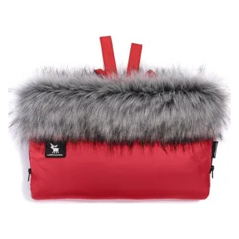 Rukávník COTTONMOOSE Rukávník na kočárek Red