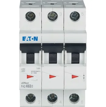 vypínač Nadproudový spínač Eaton 230 V IP20 63 A