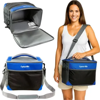 Termotaška Captain Mike izotermická šedá 20 l