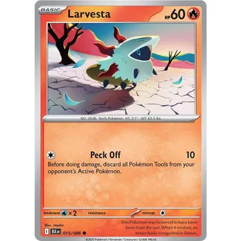 Karetní hra Larvesta 015/086 - Black Bolt Typ karty: Reverse Holo