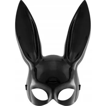 Pleťová maska Maska na obličej 910060 plastová zvířata černá