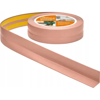 soklová lišta Lišta Quest PVC 30 x 30, délka 1000 cm, světle hnědá