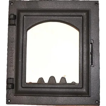 Krbová kamna ND dvířka topeniště s rámem na kamna EKONOMIK LUX