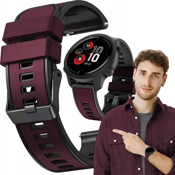 Řemínek na hodinky Řemínek pro Garett Kids Essa 4G, Viva, růžový 18mm řemínek