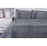 Podpěrová s.r.o. Prošívaný přehoz STONE GREY 220x240 cm