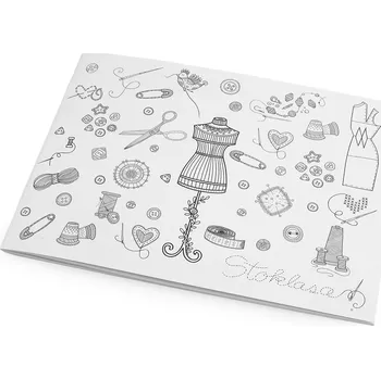 Blok Blok pro švadlenky k zaznamenávání měření a přípravy modelů Varianta: viz foto, Balení: 40 ks