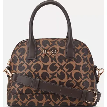 Kabelka GUESS dámská kabelka Berkton hnědá