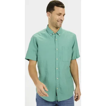 KOŠILE CAMEL ACTIVE SHORTSLEEVE SHIRT AGAVE GREEN