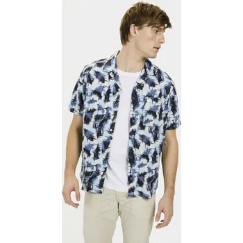 Pánská košile KOŠILE CAMEL ACTIVE SHORTSLEEVE SHIRT DARK INDIGO