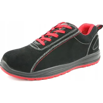 Pracovní obuv Pracovní polobotky 4WRK OCHRANNÁ KOŽENÁ SPORTOVNÍ PRACOVNÍ OBUV MIZAR S1 velikost 44