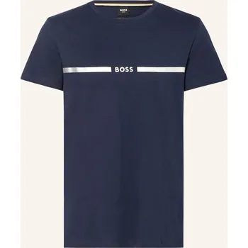 Pánská móda Boss Pánské Tričko Special, tmavě modrá, S