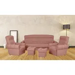 Falco Sedací souprava Simona 3+1+1+2T Malmo 61 růžová