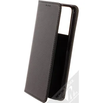 Pouzdro na mobilní telefon 1Mcz Magnet Book flipové pouzdro pro Motorola Moto G15 / Moto G15 Power, černá
