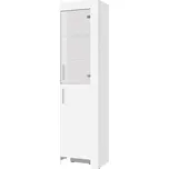 Jurek Vitrína 6 Cezar pravá Vyberte odstín: bílá, LED osvětlení: Včetně LED osvětlení