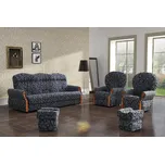 Falco Sedací souprava Kara 3F+1+1+2T šedá/dř.olše