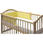 Mantinel do dětské postýlky - Scarlett froté - 180 x 20 cm - béžová