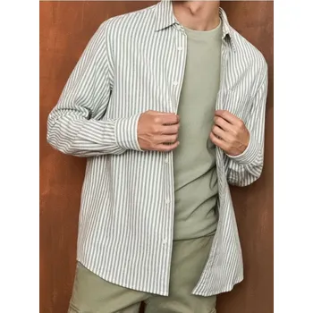 Sinsay - Košile s dlouhým rukávem - šedá - 110EV-09X - 110EV-09X-2XL