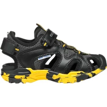 Chlapecké sandály Chlapecké sandály Geox BOREALIS 35 Černá, Žlutá