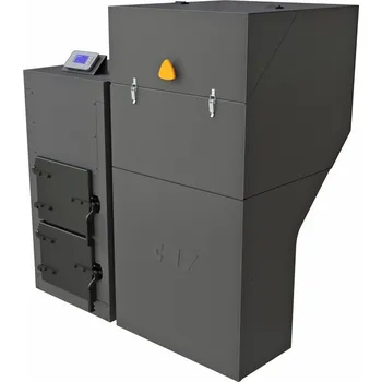 Kotel Kotel automatický na pelety a uhlí Benekov C17 Premium se zásobníkem 260 l vpravo, výkon 19 kW, SVT 20858