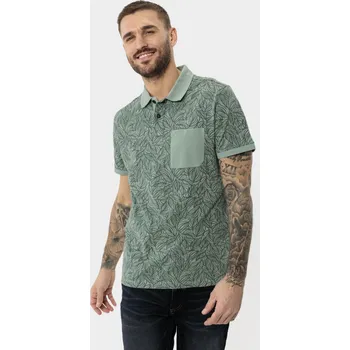 Pánská košile POLOKOŠILE CAMEL ACTIVE POLO 1/2 ARM AQUA GREEN