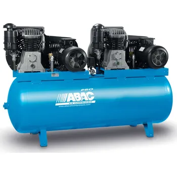 Kompresor ABAC Kompresor Pro Line B60-2x5,5-900FT příkon 11 kW, sací výkon 1 654 l/min, tlak 11 bar, vzdušník 900 l, napětí 400/50 V/Hz