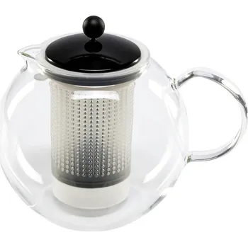 Rychlovarná konvice bodum ASSAM F/PLST 1 Liter čajovar transparentní, černá