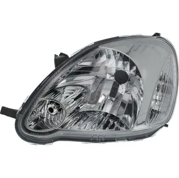 Přední světlomet DEPO Přední levé světlo barva destiček: chrom, barva blinkrů: bílá) TOYOTA YARIS XP10 01.1999-11.2005